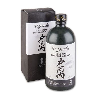 Togouchi Single Malt Japanese Whisky 3 Jahre, 43% Vol. 0,7 l