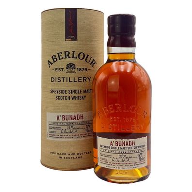 Aberlour A' Bunadh Speyside Single Malt Scotch Whisky, 61% Vol. 0,7 l