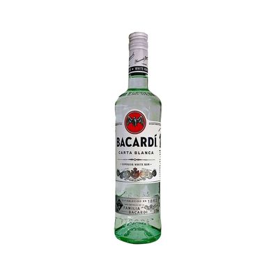 Bacardi Carta Blanca Rum, 37,5% Vol. 0,7 l