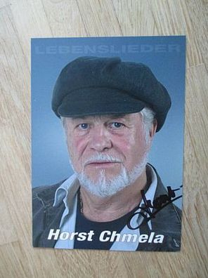 Österreich Schlager Liedermacher Horst Chmela - handsigniertes Autogramm!