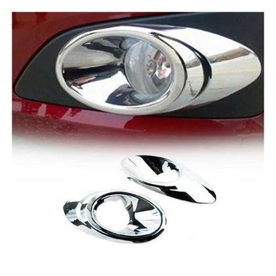 Nebelscheinwerfer Rahmen Umrandung für Chevrolet Aveo 2011-2024 Chrom ABS 2x