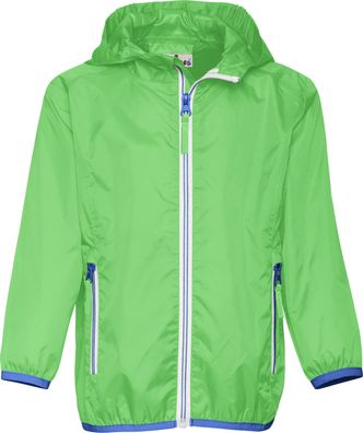 Playshoes Kinder Regenjacke faltbar grün