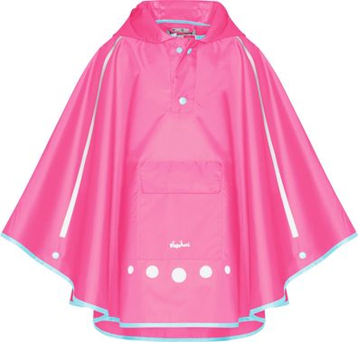Playshoes Kinder Regenponcho faltbar pink