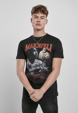 Mister Tee T-Shirt Tupac Makaveli Tee Black