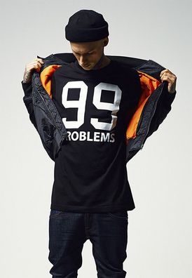 Mister Tee T-Shirt 99 Problems T-Shirt Black