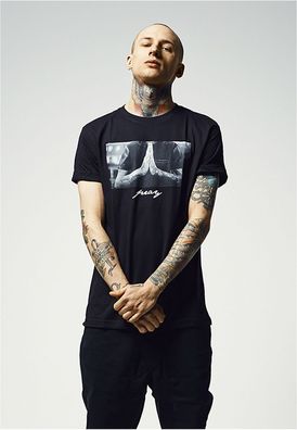 Mister Tee T-Shirt Pray Tee Black