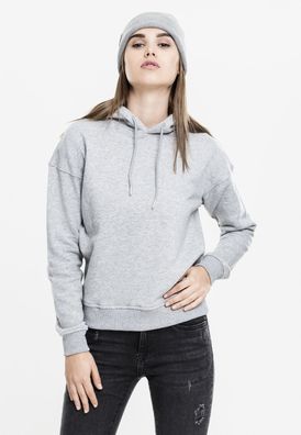 Urban Classics Damen Hoodie Ladies Hoody Grey