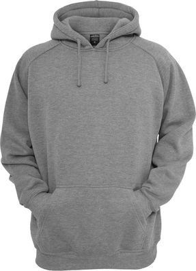 Urban Classics Kinder Hoodie Boys Blank Hoody Grey