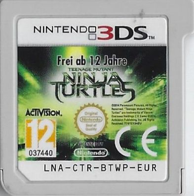 Teenage Mutant Ninja Turtles Activision Nintendo 3DS 2DS