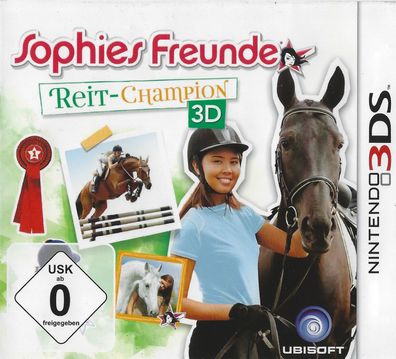 Sophies Freunde Reit-Chamion 3D Ubisoft Nintendo 3DS 2DS