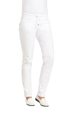 Leiber Damen Hose 08/7100/0176 Weiß/Türkis