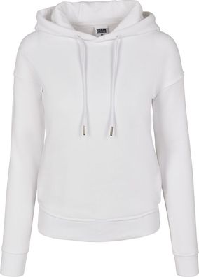 Urban Classics Kinder Hoodie Girls Organic Hoody White