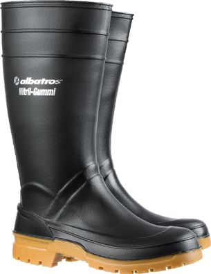 Albatros Gummistiefel Guardian Nitrilgummistiefel Schwarz