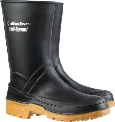 Albatros Gummistiefel Guardian Nitrilgummistiefel Schwarz