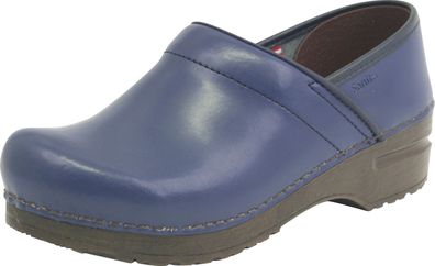 Sanita Damen Geschlossener Clog Original-Prof. Izabella Blue