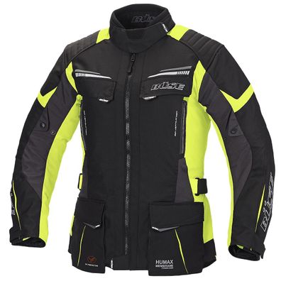 Büse Lago Pro Textiljacke Damen Schwarz/Neongelb