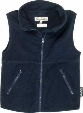 Playshoes Kinder Fleece-Weste Marine