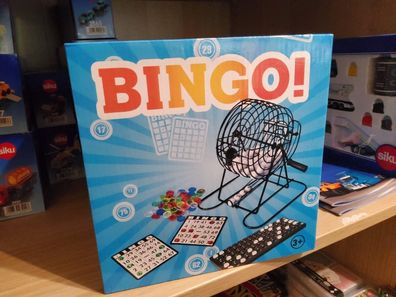 Bingo Spiel Mit Halterung Kugeln und Karten