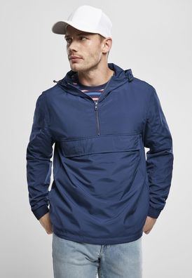 Urban Classics Pullover Basic Pull Over Jacket Darkblue