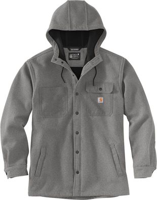 Carhartt Hemdjacke Wind &amp; Rain Bonded Shirt Jac Black Heather