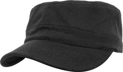 Yupoong Inc. Cap Top Gun Ripstop Cap in Black