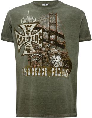 WCC West Coast Choppers T-Shirt Bridge Green