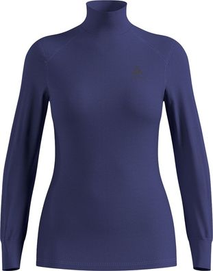 Odlo Damen Bl Top Turtle Neck Long-Sleeve Active Warm Eco 159091