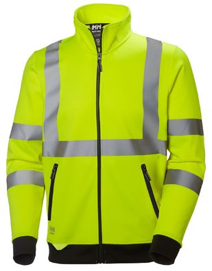 Helly Hansen Hoodie / Sweatshirt 79112 Addvis Zip Sweatershirt 360 Yellow