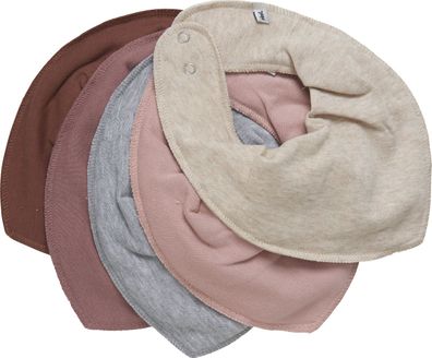 Pippi Babywear Kinder Lätzchen Bandana Bib Solid (5er Pack)