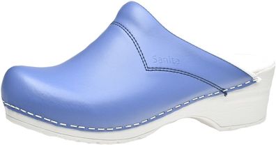 Sanita Clogs Herren Sandalen Pastel Cornflower