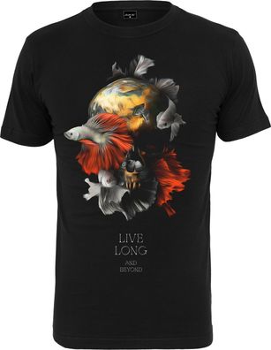Mister Tee T-Shirt Skull Fish Tee Black