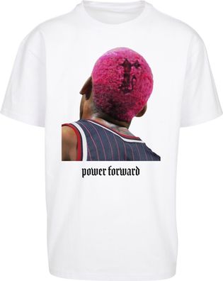 Mister Tee T-Shirt Power Forward Oversize Tee White
