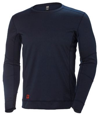 Helly Hansen Longsleeve 75108 Hh Lifa Max Crewneck 590 Navy