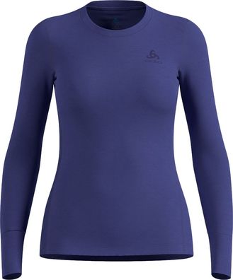 Odlo Damen Bl Top Crew Neck Long-Sleeve Merino 200 111601