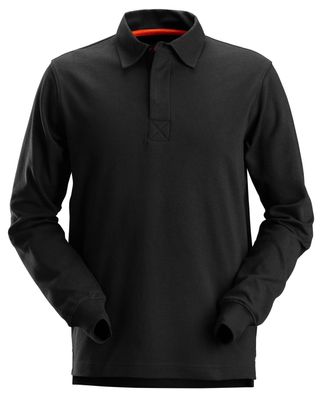 Snickers Rugby Shirt Schwarz