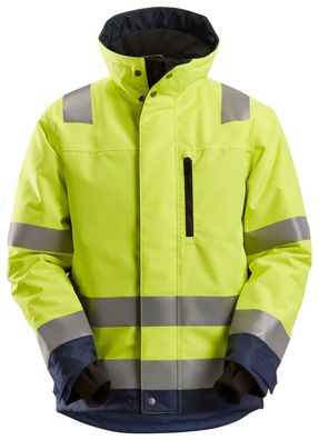 Snickers AllroundWork Hi-Vis 37.5® isolierende Arbeitsjacke, Kl. 3, EN 20471