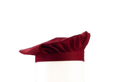 Leiber Barett-Mütze 02/2564/21 Bordeaux
