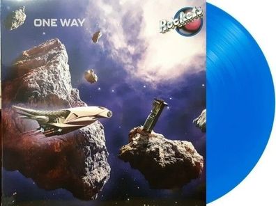 Rockets - "One Way" (1985 / 2023) (LP Blue Vinyl ) SEALED