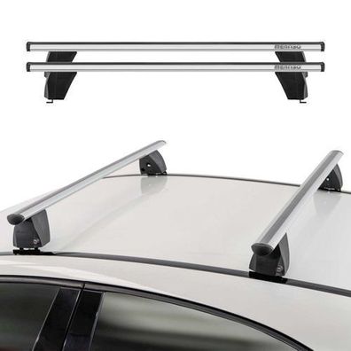 Menabo Dachträger Querträger für BMW 4er F36 Gran Coupe 2013-2021 ABE Alu Grau
