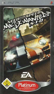 Need for Speed Most Wanted 5-1-0 EA PlayStation Portable PSP