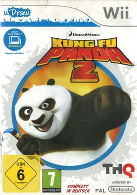 Kung Fu Panda 2 uDraw Dreamworks Nintendo Wii Wii U