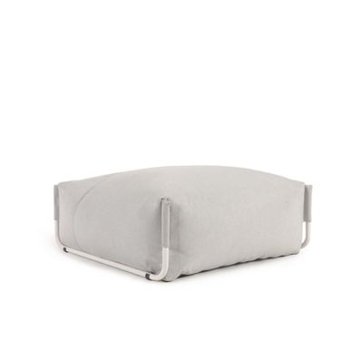Modularsofa Square 101 x 35 x 101 in Hellgrau