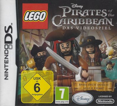 Disney Lego Pirates of the Caribbean Nintendo DS DS Lite Dsi 3DS 2DS