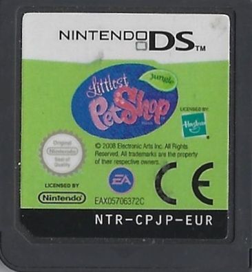 Littlest Pet Shop Dschungel EA Hasbro Nintendo DS DSL DSi 3DS 2DS NDS NDSL