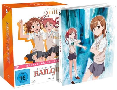 A Certain Scientific Railgun - Staffel 1 - Vol.1 - Limited Edition - DVD - NEU
