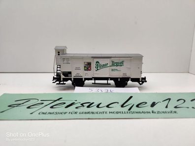 Fleischmann H0 AC 5357 Bierwagen "Pilsener Urquell" m Brmshs / G / NEM / DRG