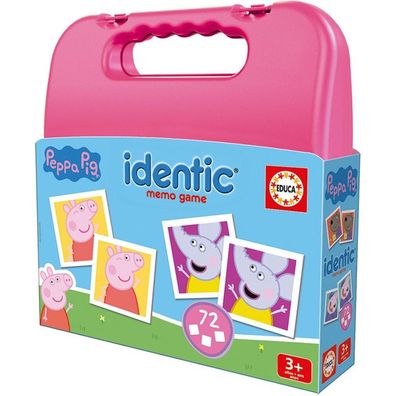 EDUCA Pexeso im Etui Prastko Peppa 72 Karten
