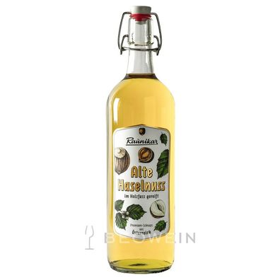 Raunikar Alte Haselnuss Holzfass gereift 1,0 l