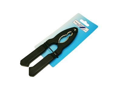 Nussknacker Plastik / Metall schwarz