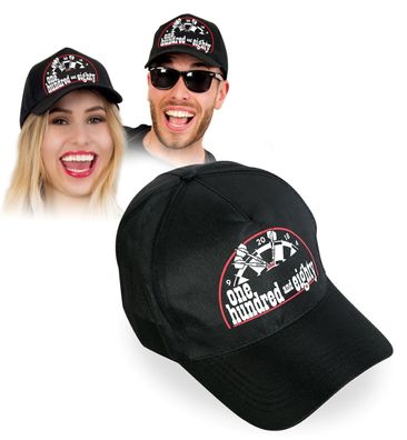 Dart Darts Cap bullseye Dartskappe Basecap Karneval Fasching Party Sport